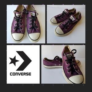 🌟HP🌟 Kids Purple Converse shoes